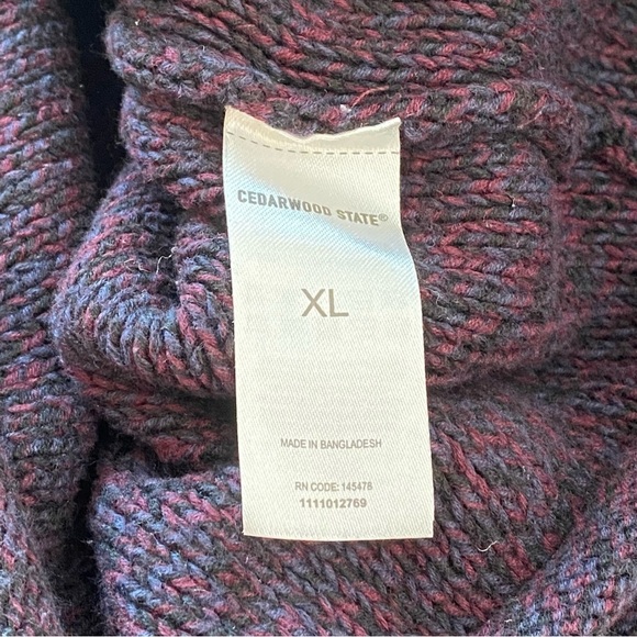 Cedarwood State Marled Fisherman Sweater - Picture 10 of 10